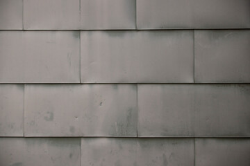 Texture of gray galvanised iron for background