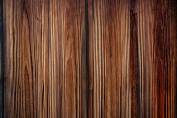 Dark brown wooden plank background, vintage and retro