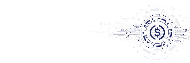 Abstract cryptocurrency digital blockchain background