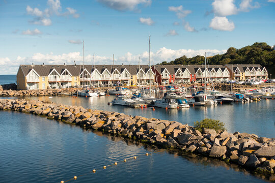 Hafen von Hasle auf der d&auml;nischen Insel Bornholm
