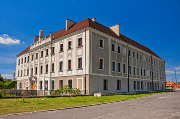 Fototapeta na wymiar The Castle of the Dukes of Glogow, Lower Silesian Voivodeship, Poland.