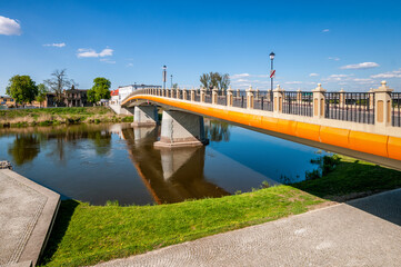 Torunski Bridge. Konin, Greater Poland Voivodeship, Poland.