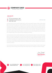 
Professional creative letterhead template design for your business
