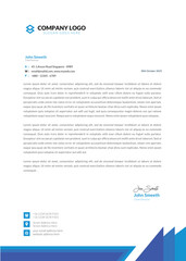 Modern Business letterhead template
