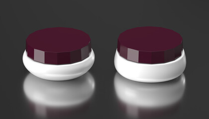 化粧品容器　ジャー