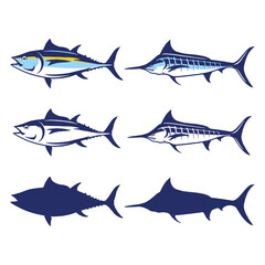 Naklejka premium Fish illustration