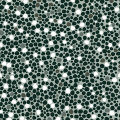  Polka dot. Seamless repeat pattern of circles, points. Vector.