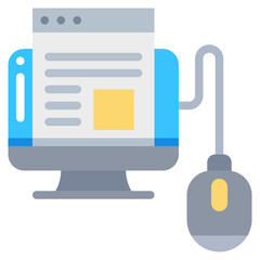 Obraz premium Computer icon