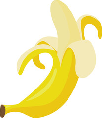 fruit banana Cartoon illustration