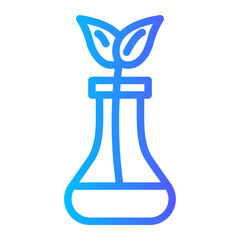 test tube gradient icon