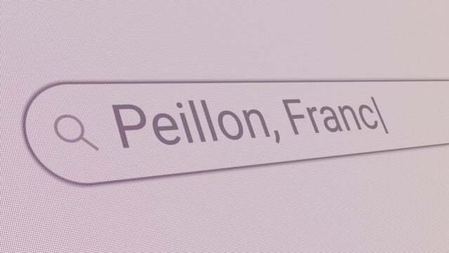 Search Bar Peillon France 
Close Up Single Line Typing Text Box Layout Web Database Browser Engine Concept