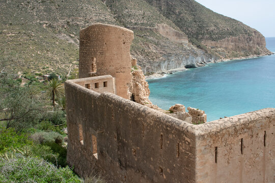 Hipis houses in Cala de San Pedro