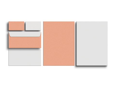 Minimal stationery mockup