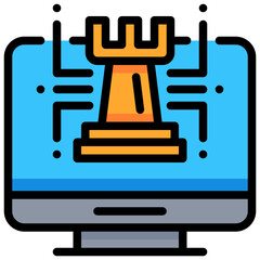Fototapeta premium Strategy icon