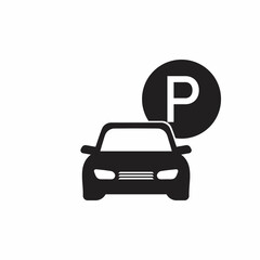 Car parking icon