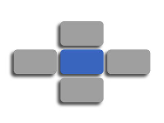 Die cut business card mockup