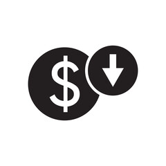 Highest price icon. Simple element illustration. highest price concept symbol design