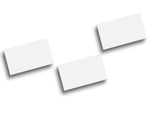 Minimal business card mockup
