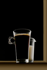 caf&eacute; avec ou snans lait