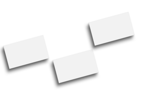 Minimal business card mockup