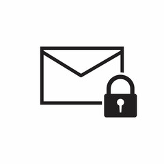 mail lock Icon