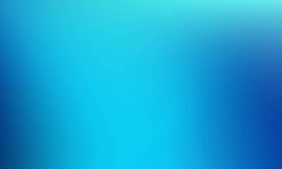 Abstract Blue Gradient Background. Smooth and Blurred Light Blue Gradient.