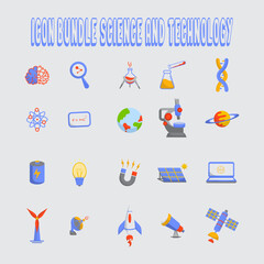 Icon Bundle Science and Technology