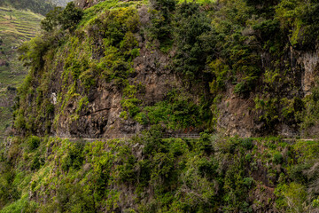 The Levada do Moinho to Levada Nova waterfall hike	