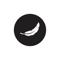 Feather flat icon