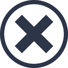 Obraz premium Cross icon in grey colors. Single cross signs.