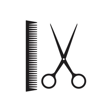 barbershop icon on white background