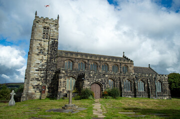 Obraz premium Mottram Village Church
