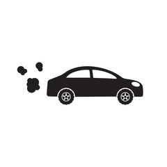 car pollution Icon