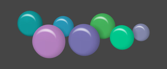 Round forms for Business infographics.3d icons of infographic elements. Realistic 3d design