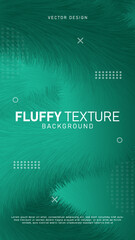 Modern abstract fluffy texture background