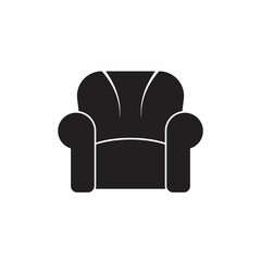 An armchair icon, an armchair illustration for business and home . A sofa icon