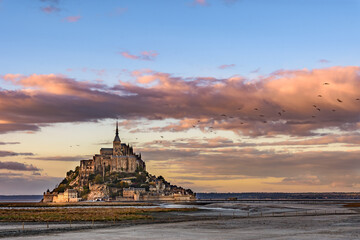 Obraz premium Le Mont-Saint-Michel Normandie