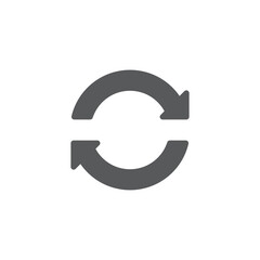 Fototapeta premium Refresh Icon, Change Icon, Exchange Icon Vector Illustration Eps10