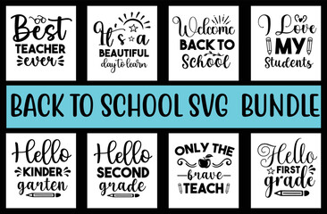 Back to school svg design bundle