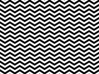 Seamless chevron pattern, zigzag pattern with black and white striped lines