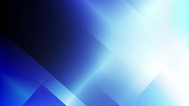 Abstract creative blue light and shade motion background. Video animation Ultra HD 4k footage.