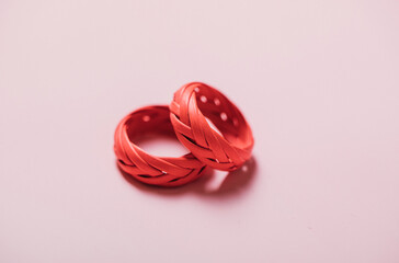 Pink ring wedding. Love concept. Rings. Love photo. Sensual. Pink. 