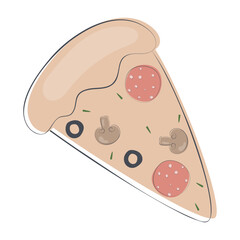 piece of pizza 