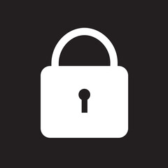 lock icon on button