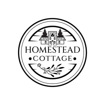 Classic Homestead Badge Business Logo Design Template