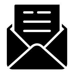 mail glyph icon