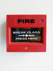 Break Glass Fire Alarm System