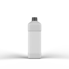 Plastic Bottle For Mockup