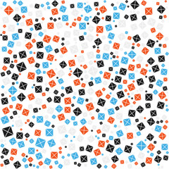 Beautiful and colorful vector pattern. Seamless vector pattern. Textile and fabric pattern. Simple and Stylish pattern.