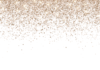 Holiday background scattering of bronze gold glitter